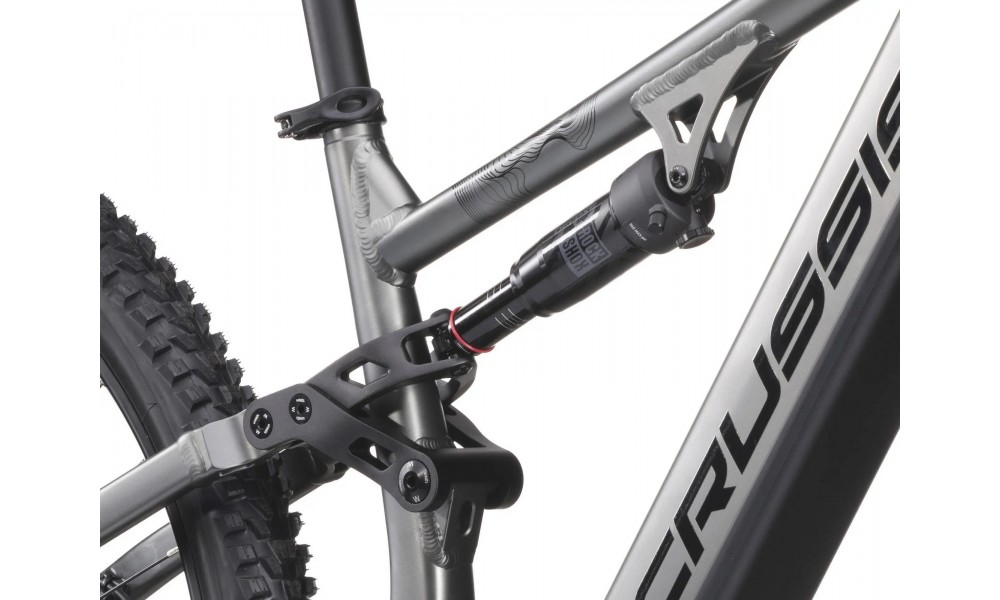 Rower górski elektryczny Crussis One-Full 9.10 900Wh - szary