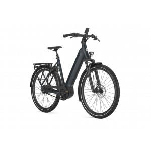 Rower miejski elektryczny Gazelle Ultimate C380 - grafitowy 2