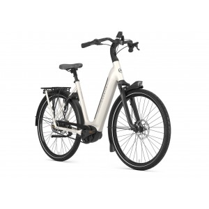 Rower miejski elektryczny Gazelle Grenoble 3.0 C5 - biały-ecru 2