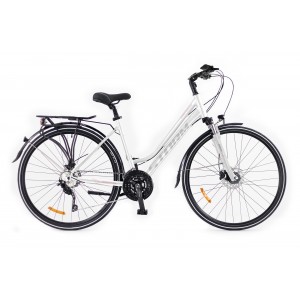 Rower trekkingowy Storm Marathon 10.0 Lady LTD - perłowy 1