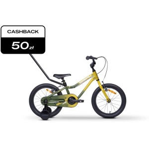 Rower dziecięcy Tabou Rocket FR 14 026 - zielono-złoty 1
