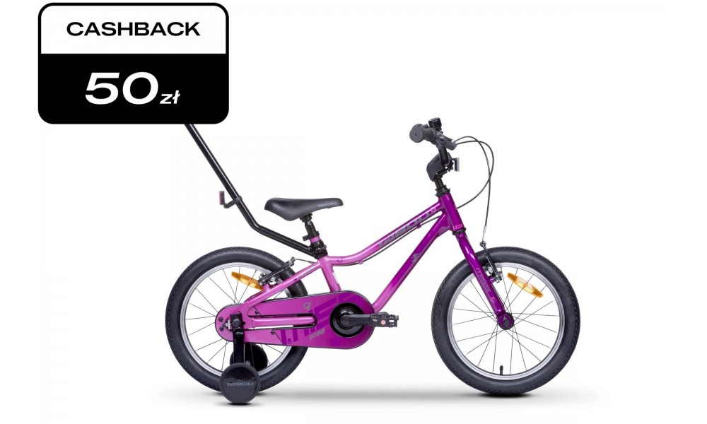 Rower dziecięcy Tabou Miss FR 14 026 - różowo-fioletowy