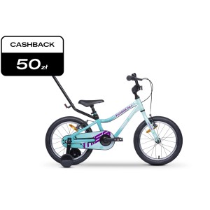 Rower dziecięcy Tabou Miss FR 14 026 - miętowo-fioletowy 1