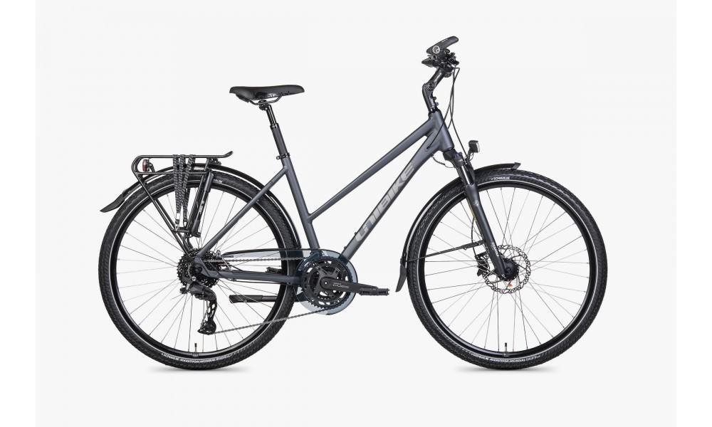 Rower trekkingowy Unibike Atlantis Lady 026 - szary