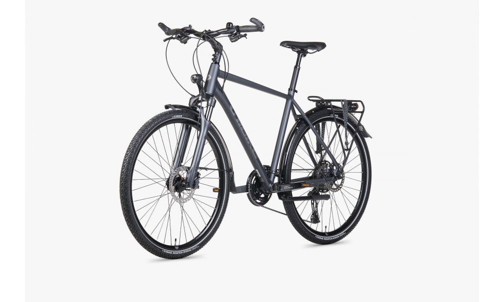 Rower trekkingowy Unibike Globetrotter Man 026 - szary