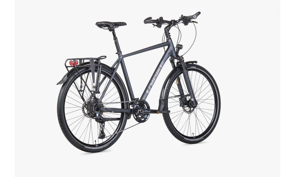 Rower trekkingowy Unibike Globetrotter Man 026 - szary