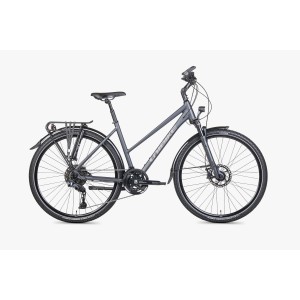 Rower trekkingowy Unibike Globetrotter Lady 026 - szary 1