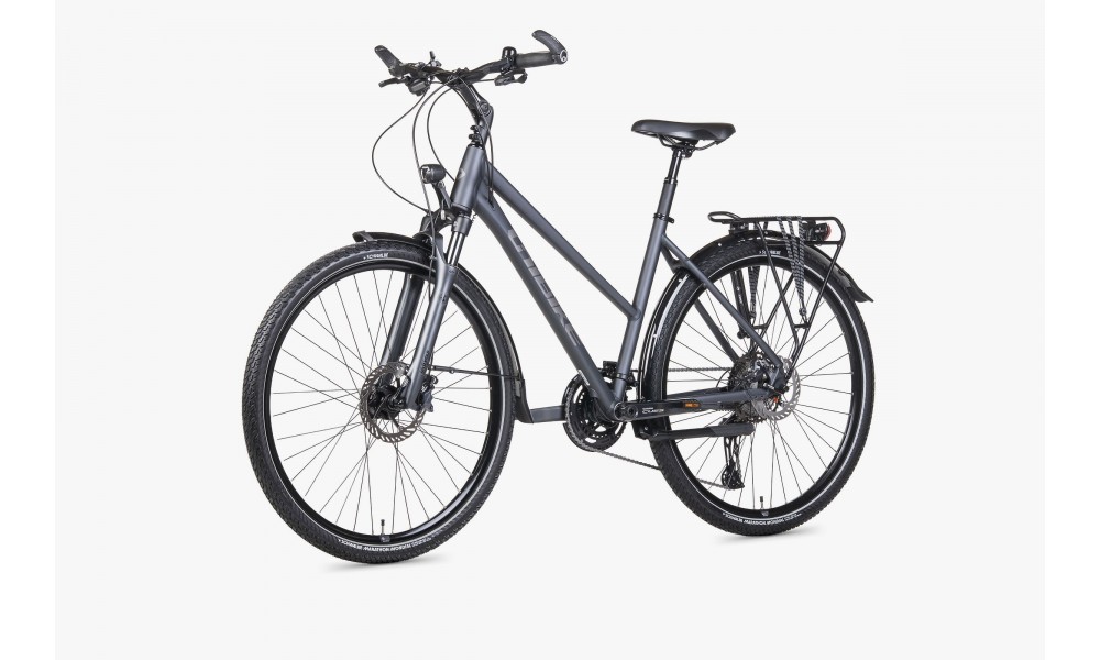 Rower trekkingowy Unibike Globetrotter Lady 026 - szary