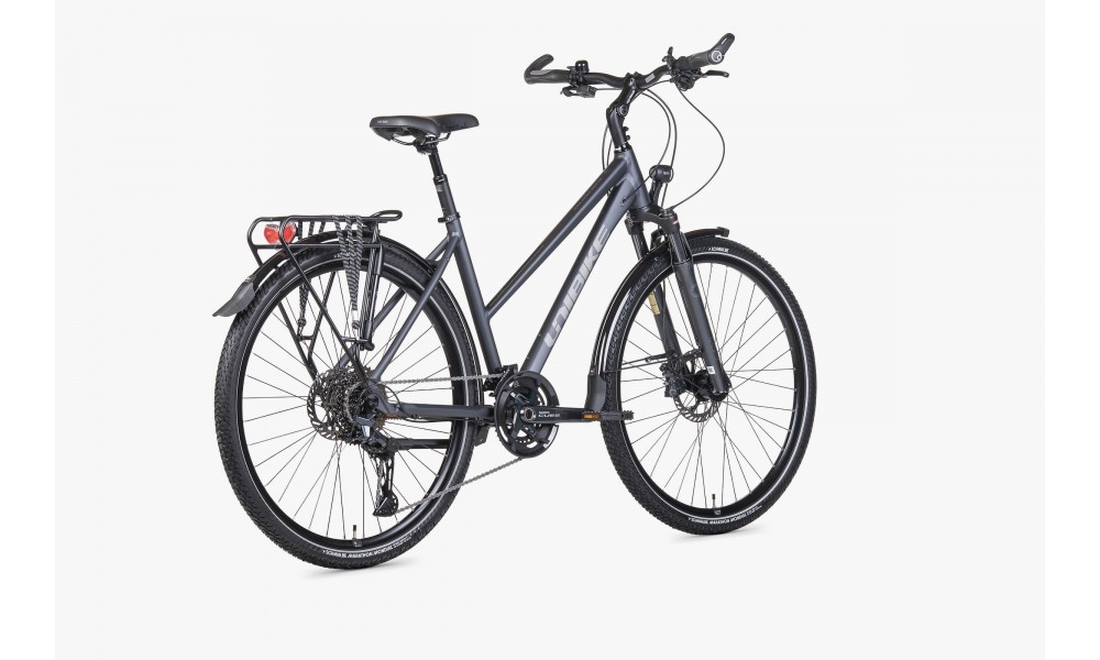 Rower trekkingowy Unibike Globetrotter Lady 026 - szary