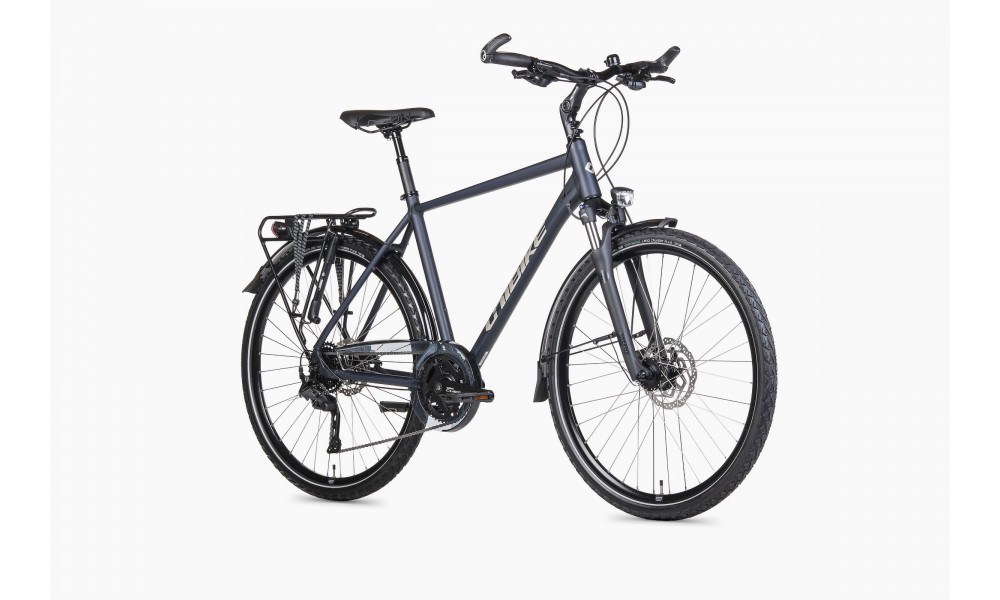 Rower trekkingowy Unibike Expedition Man 026 - granatowy