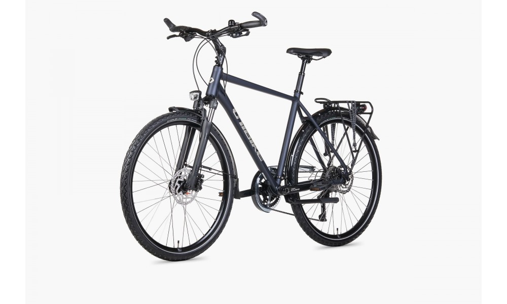 Rower trekkingowy Unibike Expedition Man 026 - granatowy