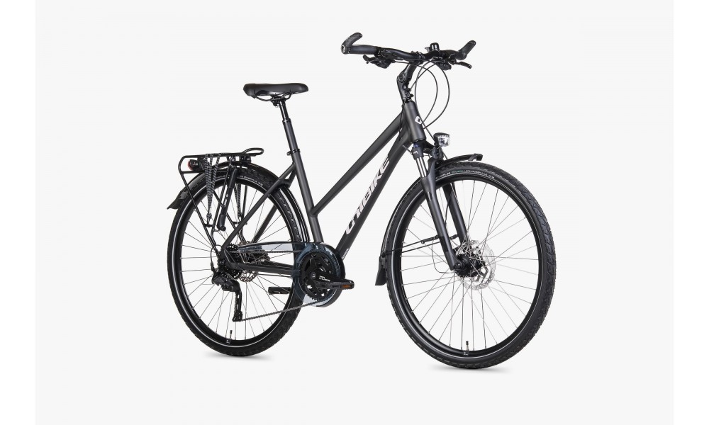 Rower trekkingowy Unibike Expedition Lady 026 - kawowy