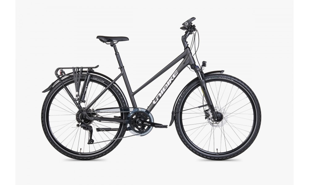 Rower trekkingowy Unibike Expedition Lady 026 - kawowy