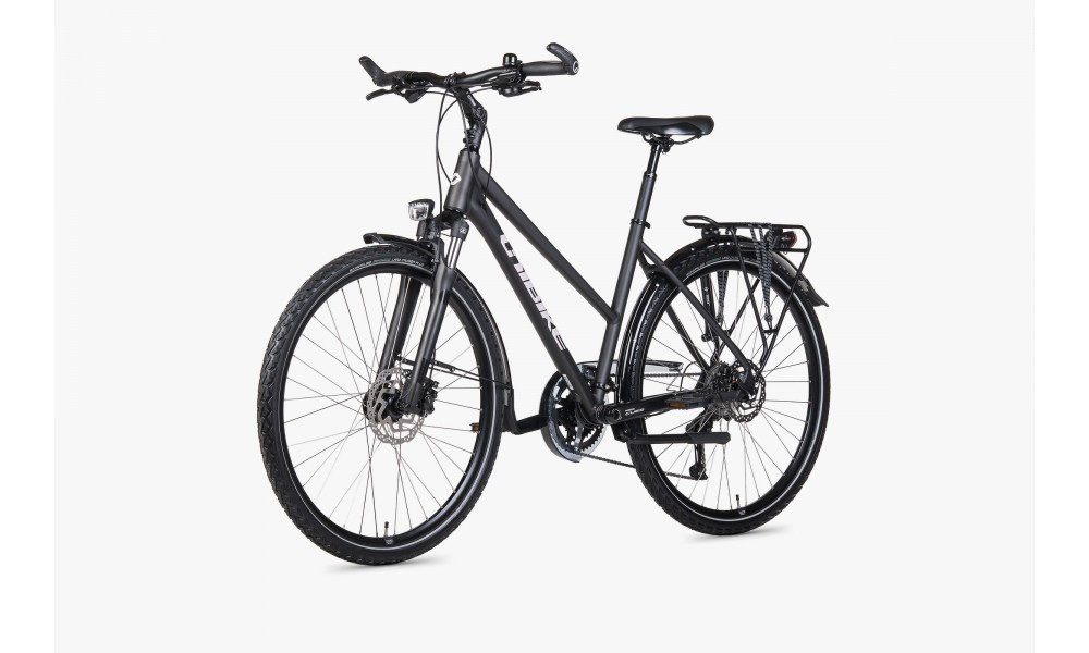 Rower trekkingowy Unibike Expedition Lady 026 - kawowy