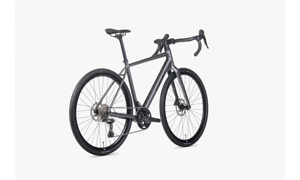 Rower gravel Unibike Tier 026 - grafitowy