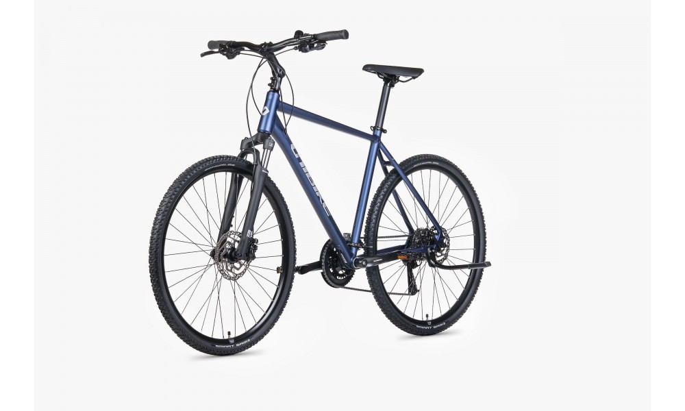 Rower crossowy Unibike Flash Man 026 - granatowy