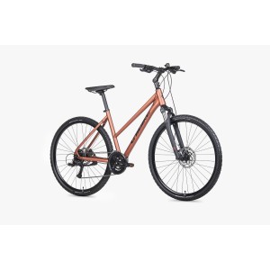 Rower crossowy Unibike Flash Lady 026 - koralowy 2