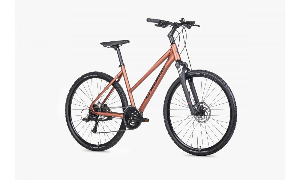 Rower crossowy Unibike Flash Lady 026 - koralowy