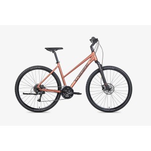 Rower crossowy Unibike Flash Lady 026 - koralowy 1