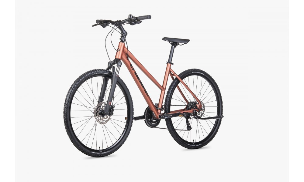 Rower crossowy Unibike Flash Lady 026 - koralowy