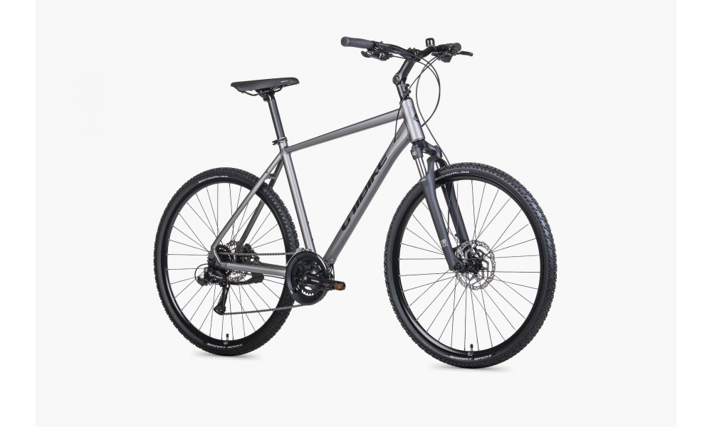 Rower crossowy Unibike Flash Man 026 - grafitowy