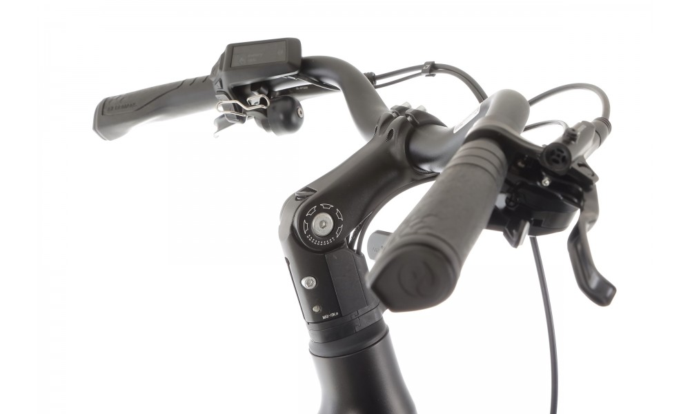 Rower miejski elektryczny Superior eWAY 6.4 MIK 026 - czarny