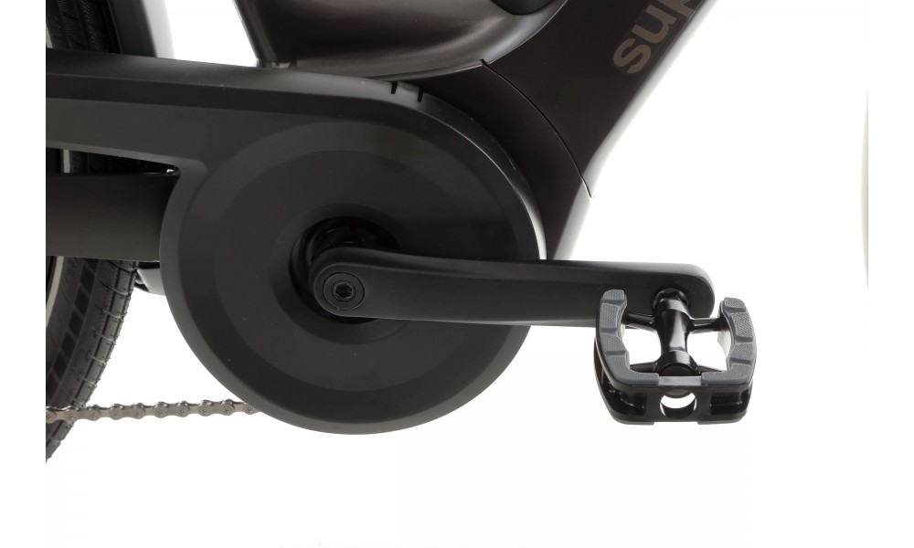 Rower miejski elektryczny Superior eWAY 6.4 MIK 026 - czarny