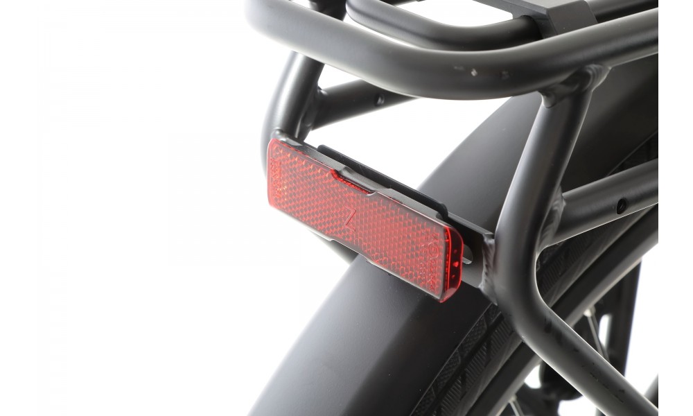 Rower miejski elektryczny Superior eWAY 6.4 MIK 026 - czarny