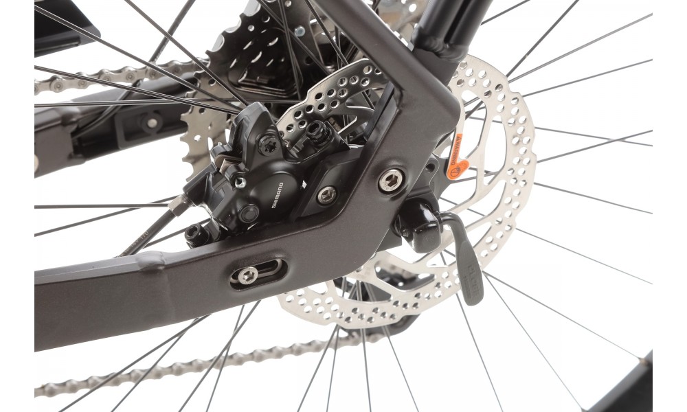 Rower miejski elektryczny Superior eWAY 6.4 MIK 026 - czarny