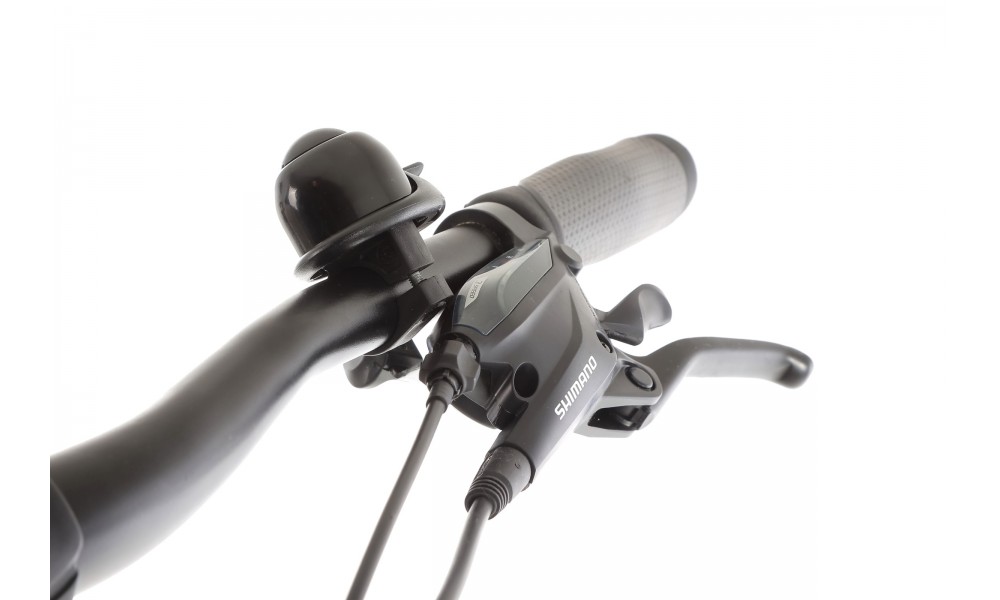 Rower trekkingowy Storm Marathon 9.0 Man LTD - biało-czarny