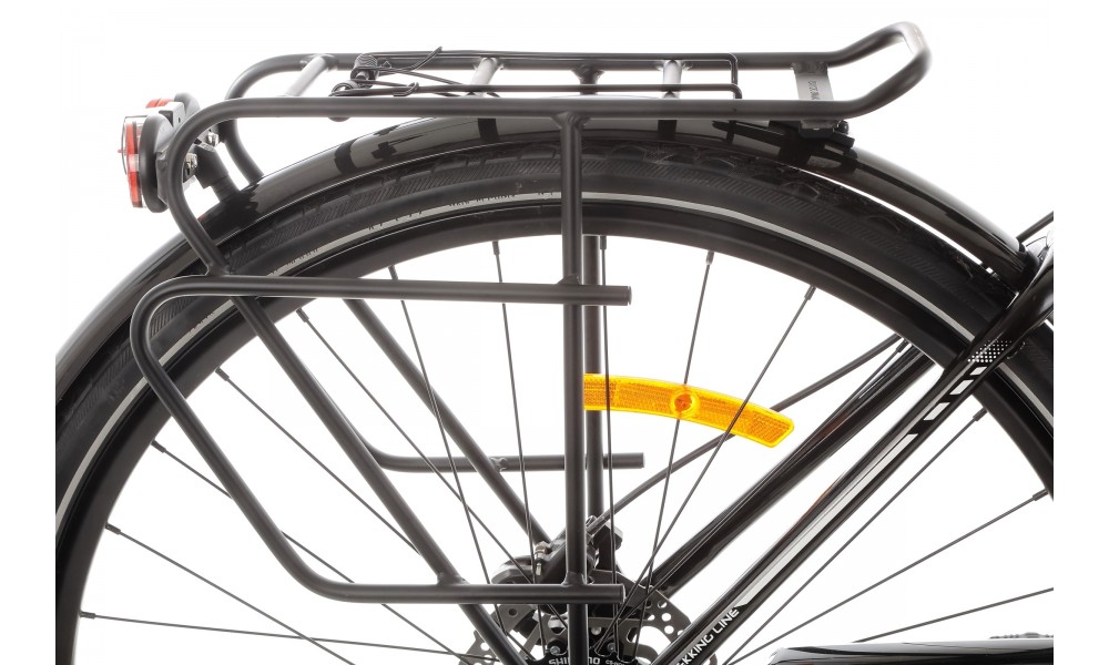 Rower trekkingowy Storm Marathon 9.0 Man LTD - biało-czarny