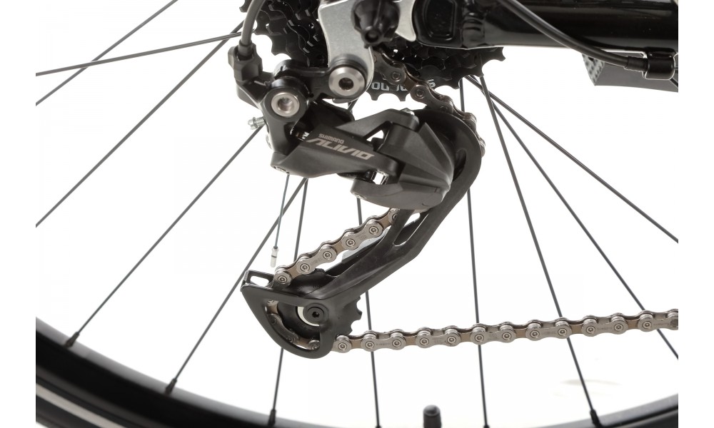 Rower trekkingowy Storm Marathon 9.0 Man LTD - biało-czarny