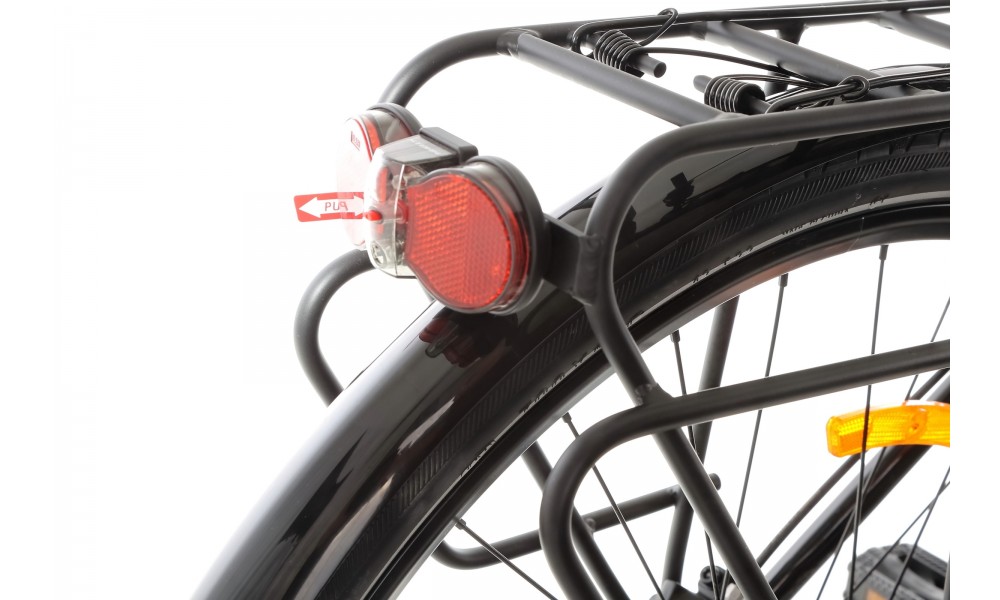 Rower trekkingowy Storm Marathon 9.0 Man LTD - biało-czarny