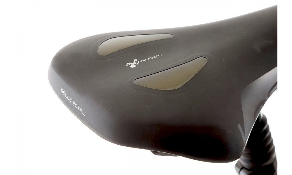 Rower trekkingowy Storm Marathon 9.0 Man LTD - biało-czarny