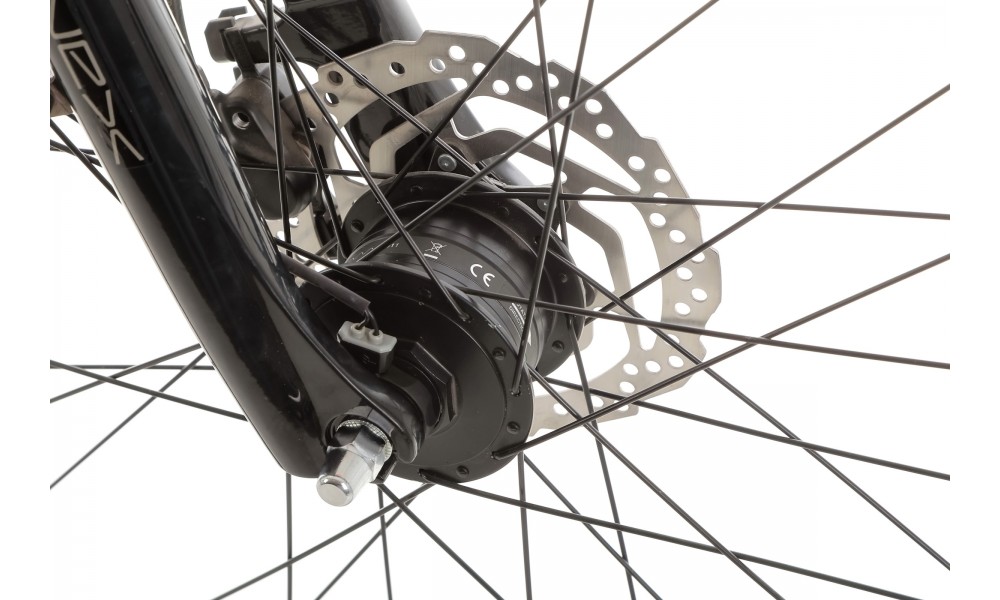 Rower trekkingowy Storm Marathon 9.0 Man LTD - biało-czarny