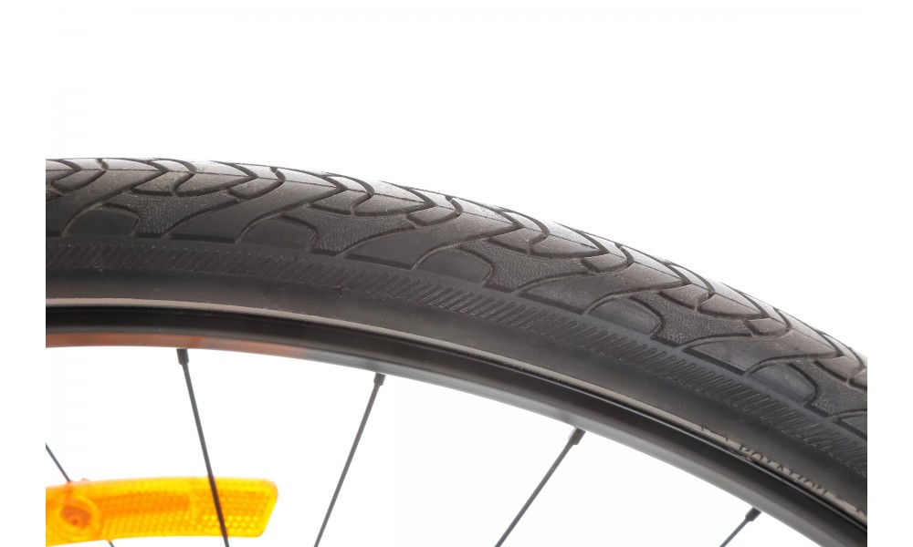 Rower trekkingowy Storm Marathon 9.0 Man LTD - biało-czarny