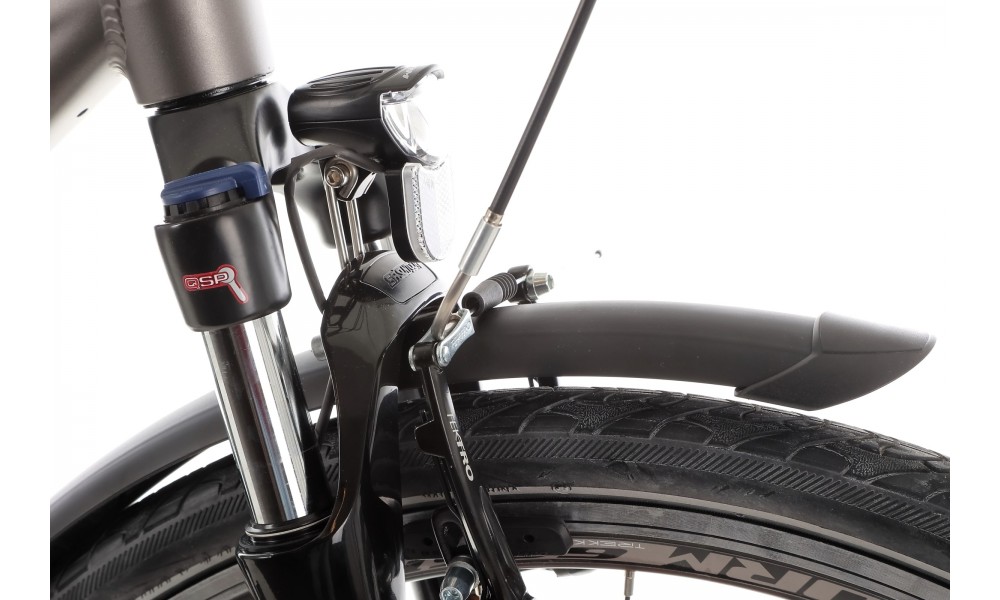 Rower trekkingowy Storm Marathon 6.0 Lady - złoto-grafitowy