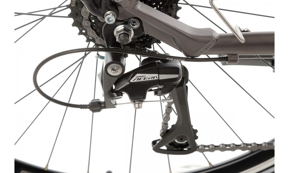 Rower trekkingowy Storm Marathon 6.0 Lady - złoto-grafitowy