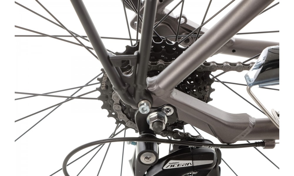 Rower trekkingowy Storm Marathon 6.0 Lady - złoto-grafitowy