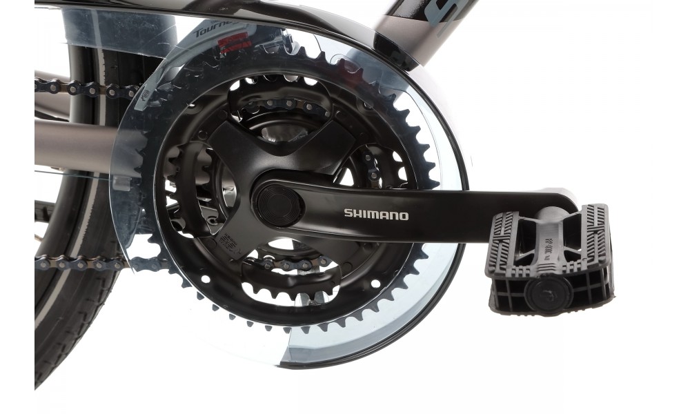 Rower trekkingowy Storm Marathon 7.0 Lady - szaro-srebrny