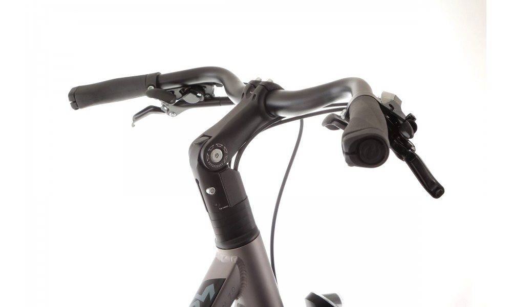 Rower trekkingowy Storm Marathon 7.0 Lady - szaro-srebrny