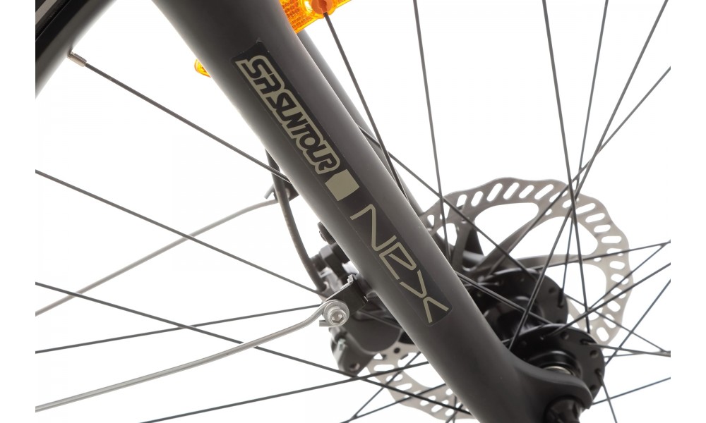 Rower trekkingowy Storm Marathon 7.0 Lady - szaro-srebrny