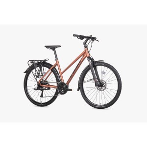 Rower crossowy Unibike Flash EQ Lady 026 - koralowy 2