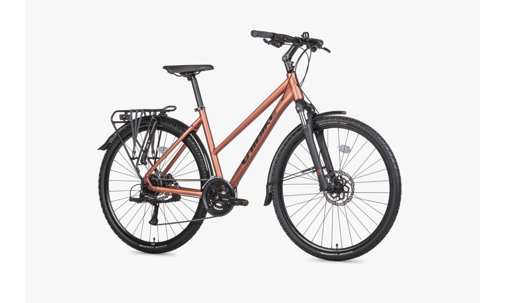 Rower crossowy Unibike Flash EQ Lady 026 - koralowy