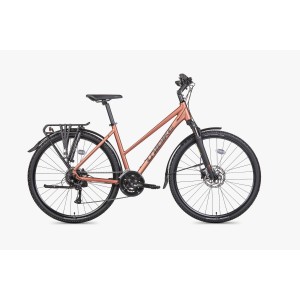 Rower crossowy Unibike Flash EQ Lady 026 - koralowy 1