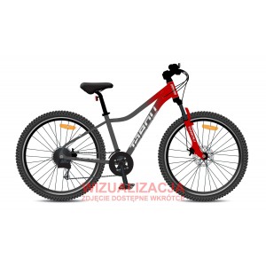 Rower górski Tabou Venom 26 3.0 026 - szaro-czerwony 1