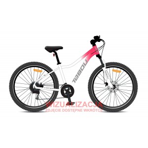 Rower górski Tabou Venom 26 3.0 W 026 - różowo-biały 1