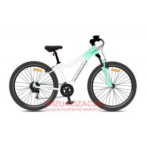 Rower górski Tabou Venom 26 2.0 W 026 - biało-miętowy 1