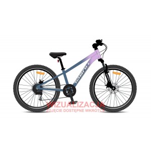 Rower młodzieżowy Tabou Supergirl 24 026 - fioletowo-niebieski 1