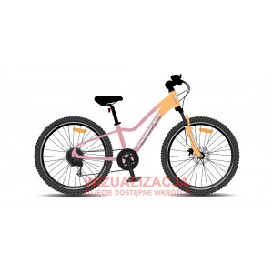 Rower dziecięcy Tabou Topshe 20 PRO 026 - koralowy 1